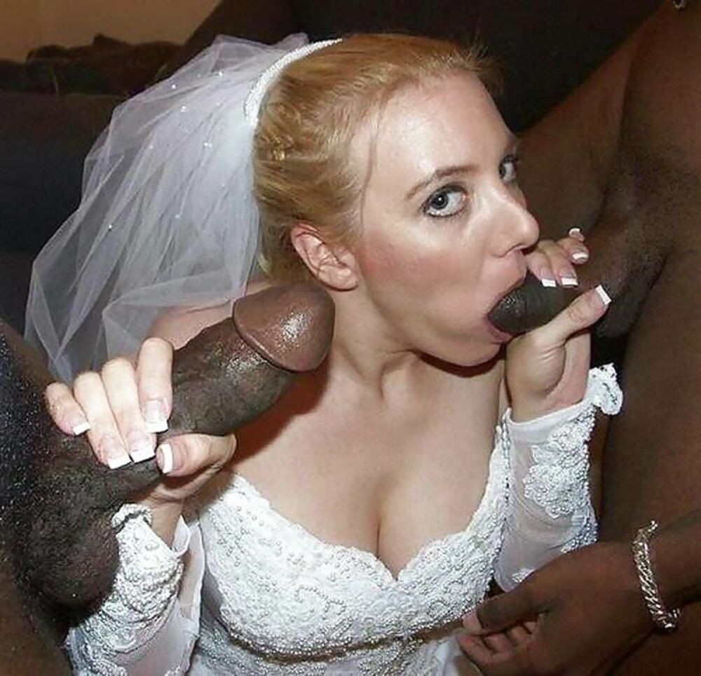 Порно невеста черные фото 10