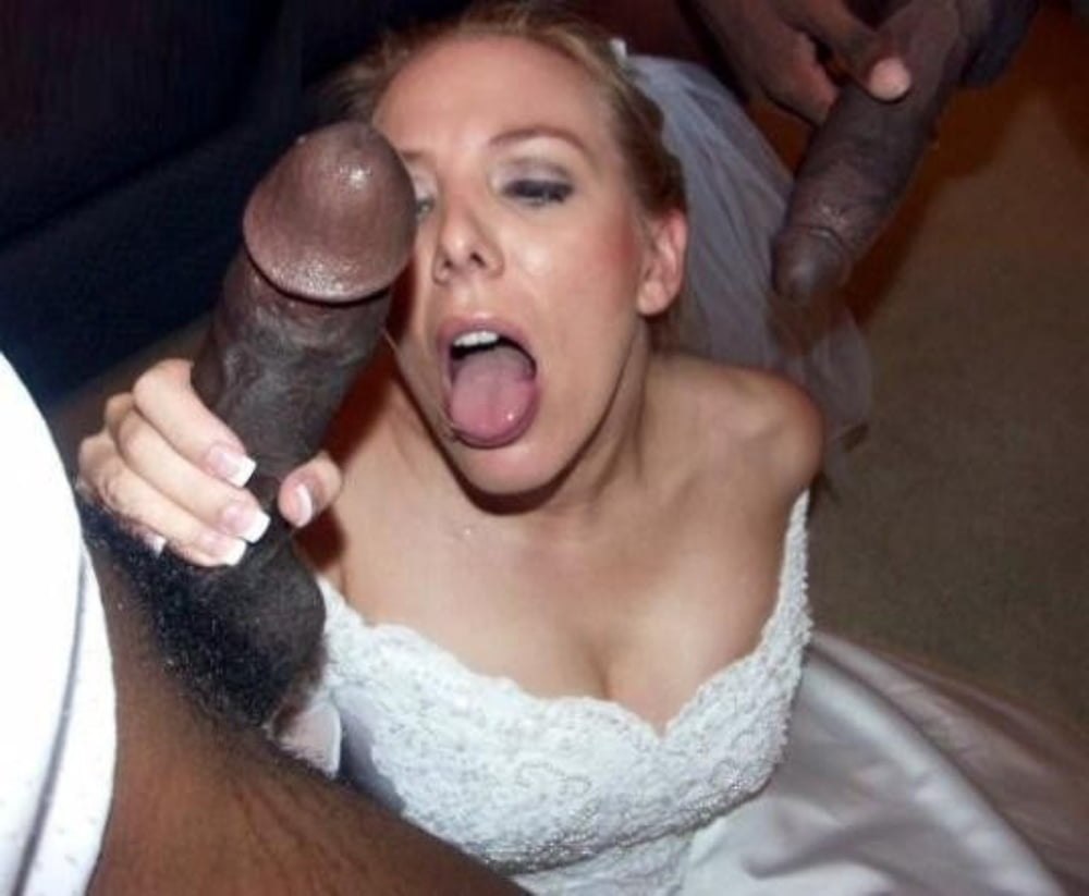 Surprised wife with new dick