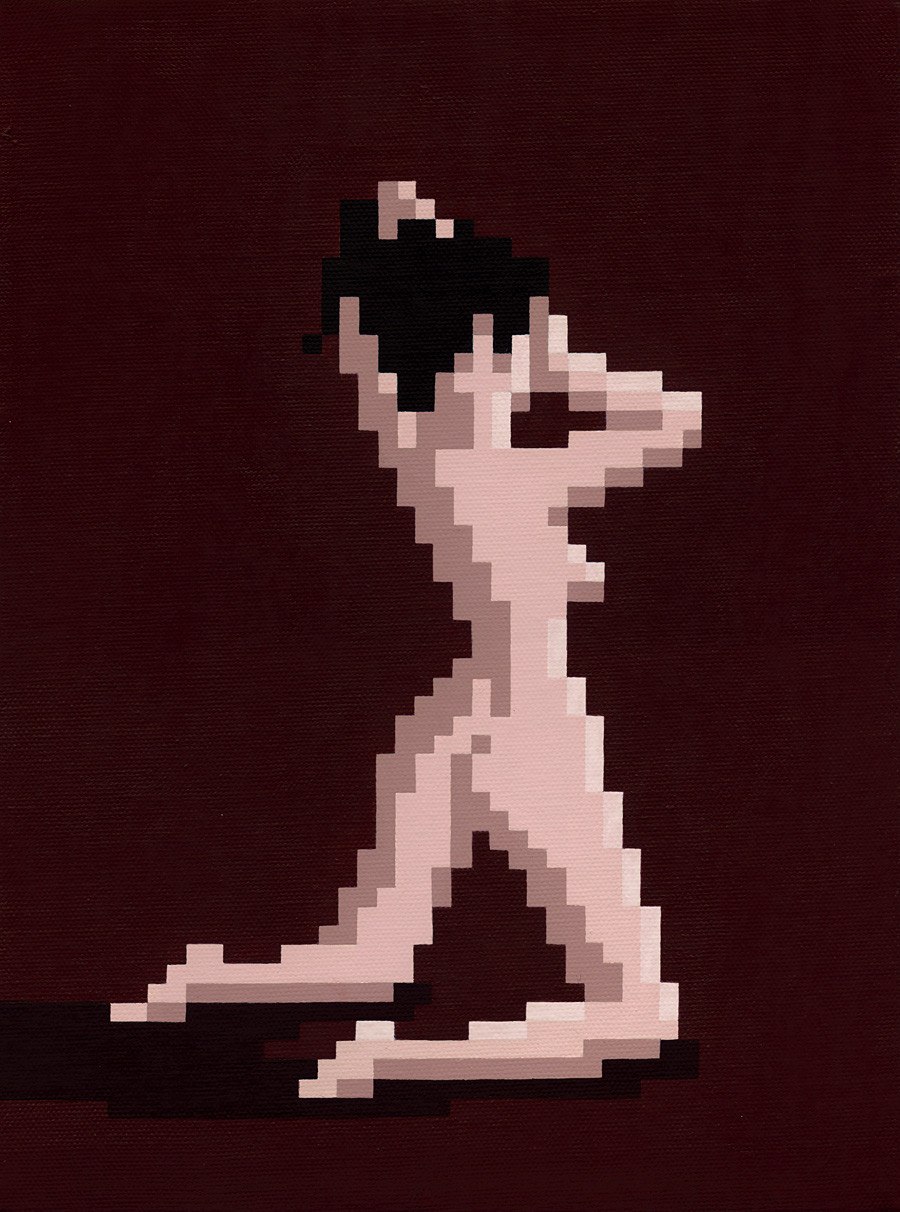 Nude pixel art