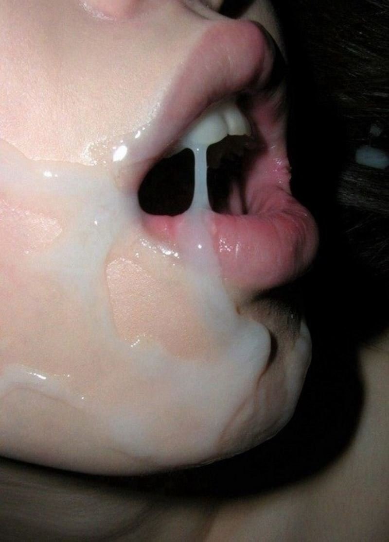 фото рты девушек в сперме фото 59