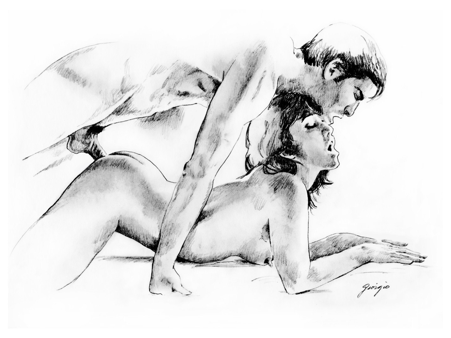 Erotic fuck drawings