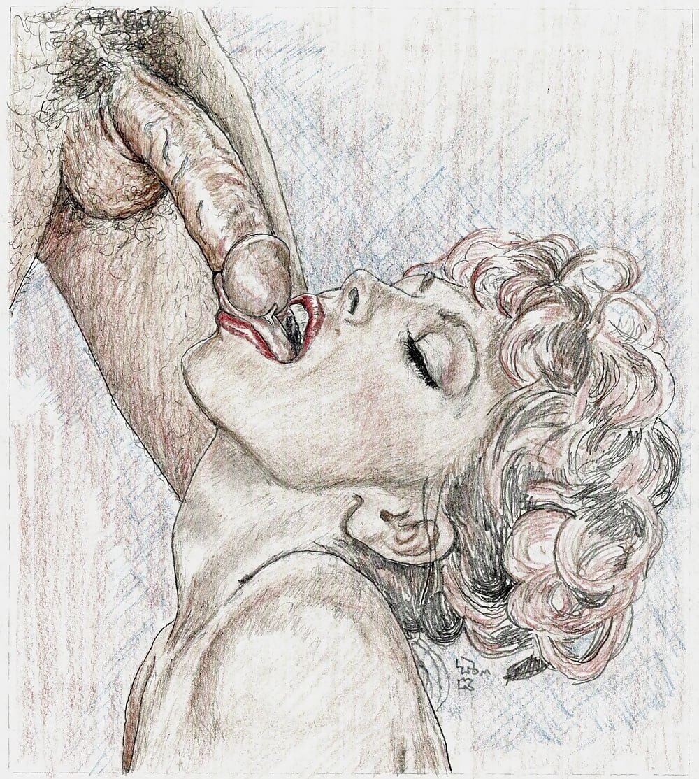 Sex pencil drawing