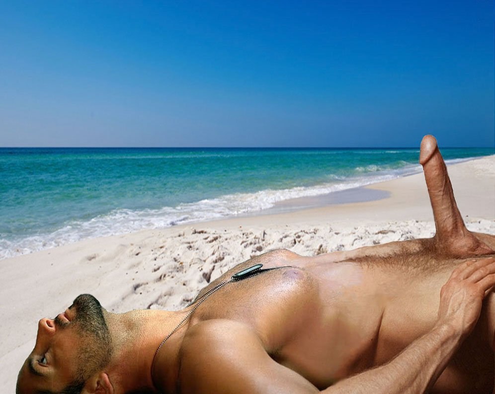 мужская эротика на пляже (120) фото