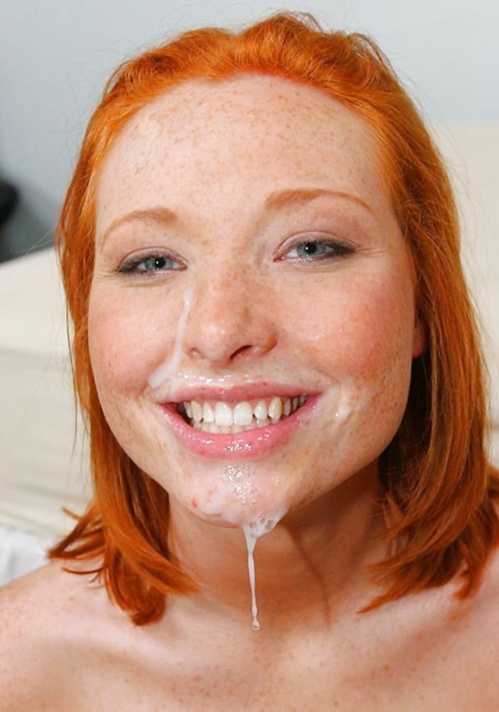 Free Redhead Facial Porn