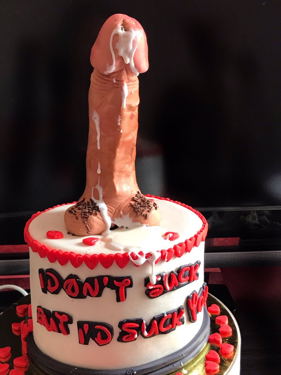 Pussy dick cake
