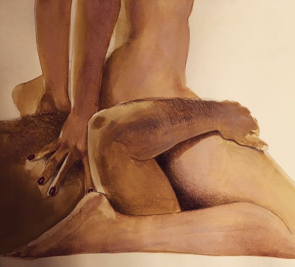 Erotic Madrid: Stunning Gallery of Esposto Guernica's Sexual Artworks