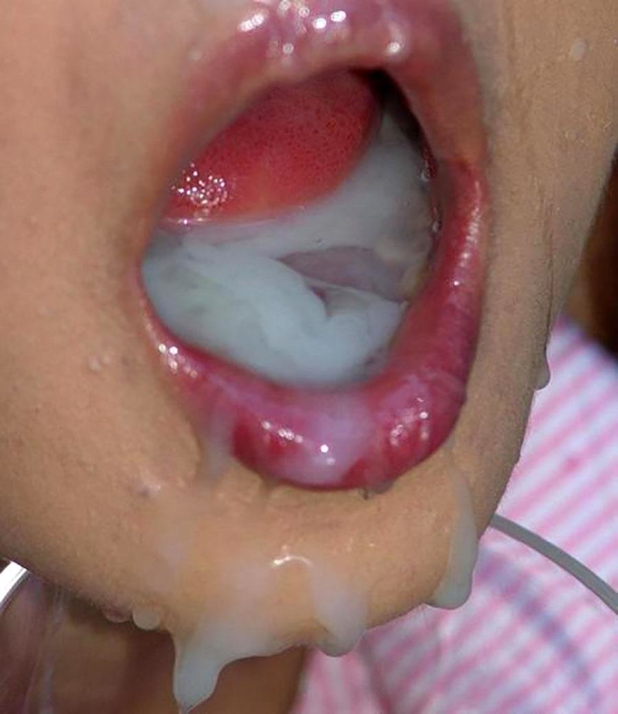 Ejaculate in the mouth