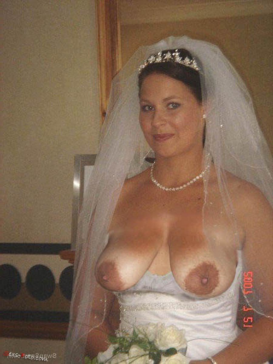 фото невесты с грудями фото 15