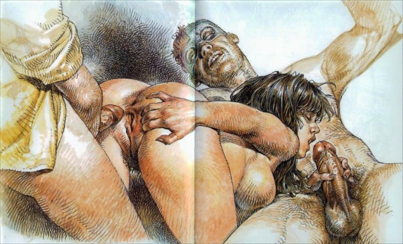Порнография зарисовки