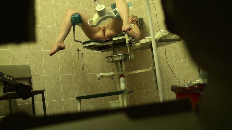 Скрытая камера в гинекологическом кабинете