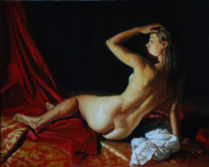 Laszlo художник картины nude