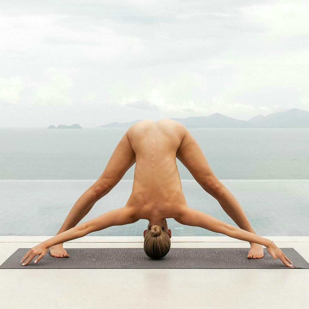 Satya nude yoga