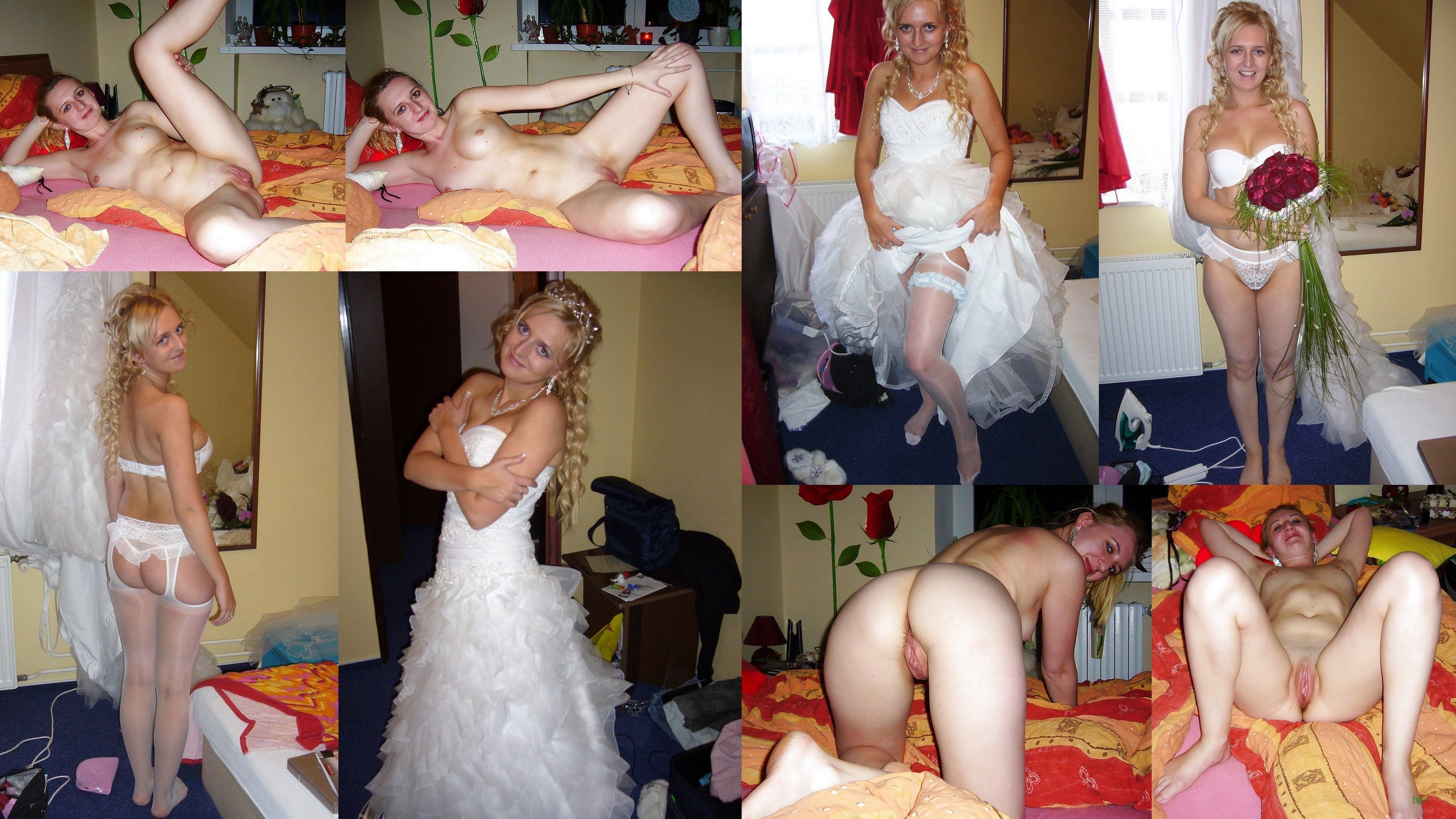 Невесту сразу после свадьбы выебали все друзья мужа (54 фото)