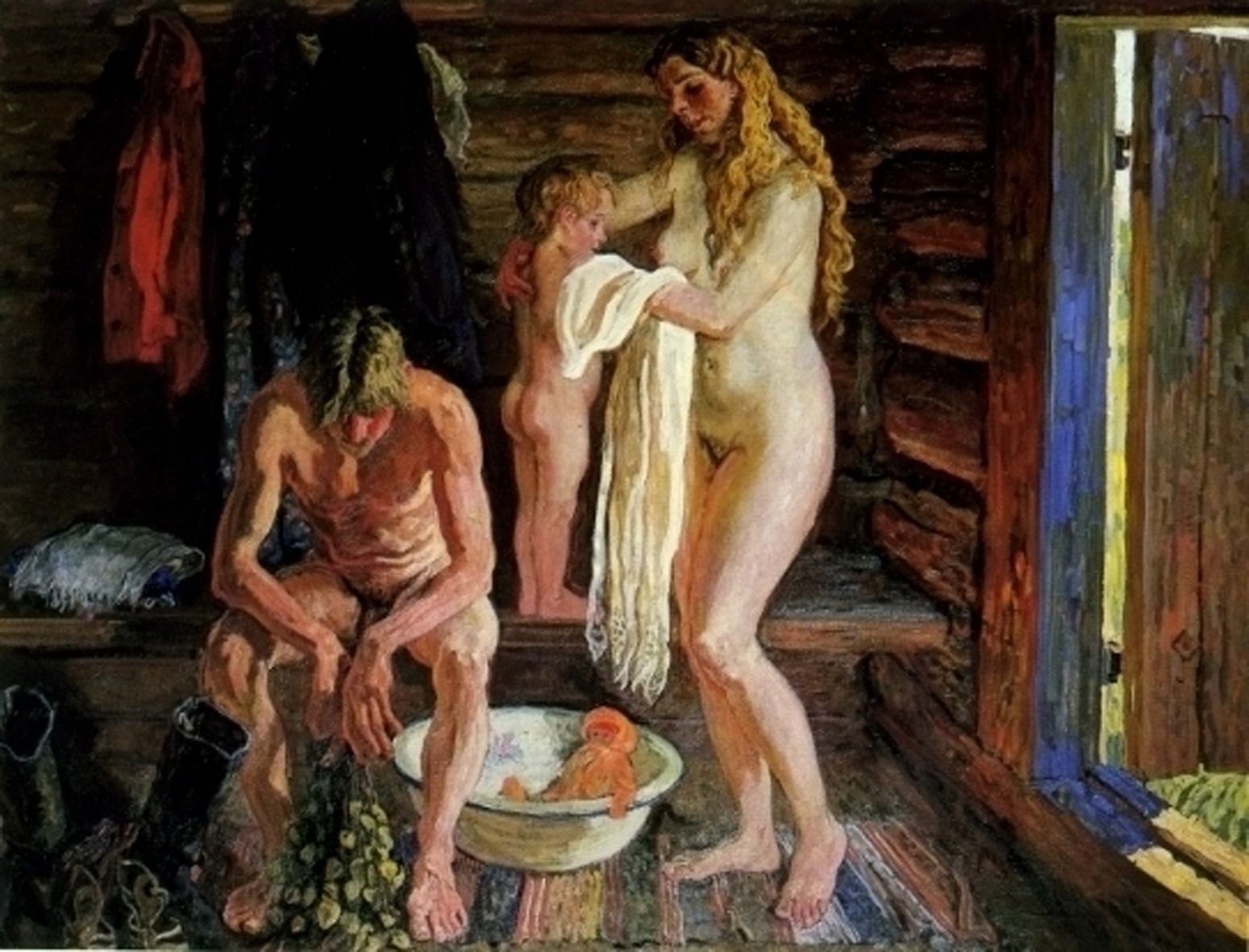 Порно истории деревенская баня фото 37