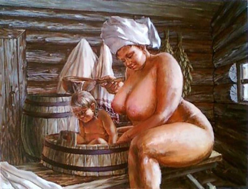 Голые толстые русские бабы