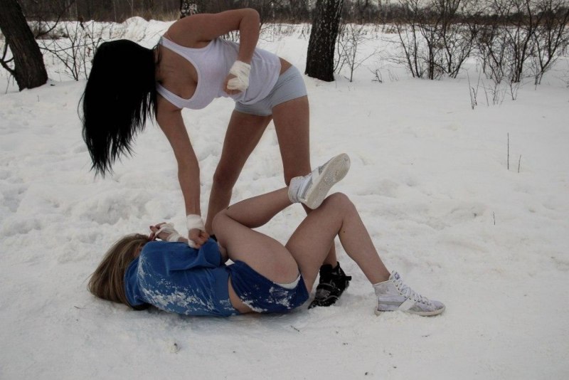 Фетиш на снегу
